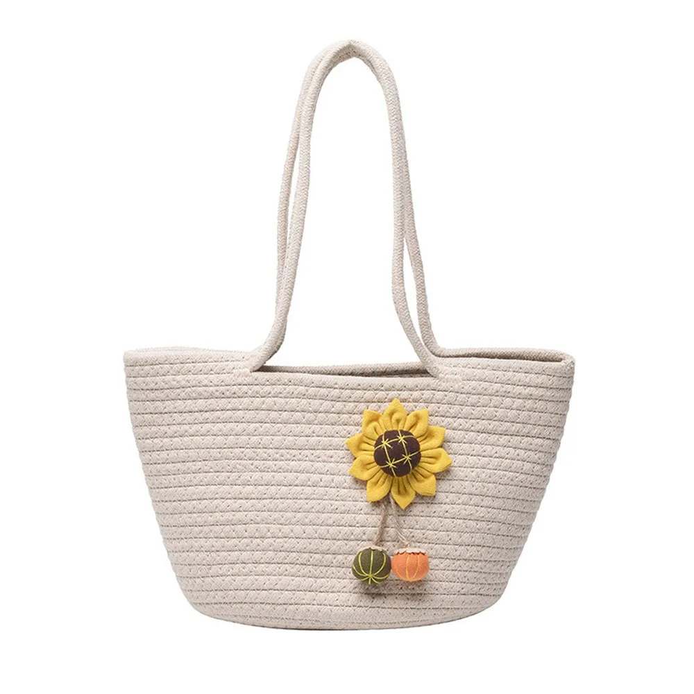 Bolso de mano de viaje para mujer, bolsa de mano multifuncional, grande, para la playa