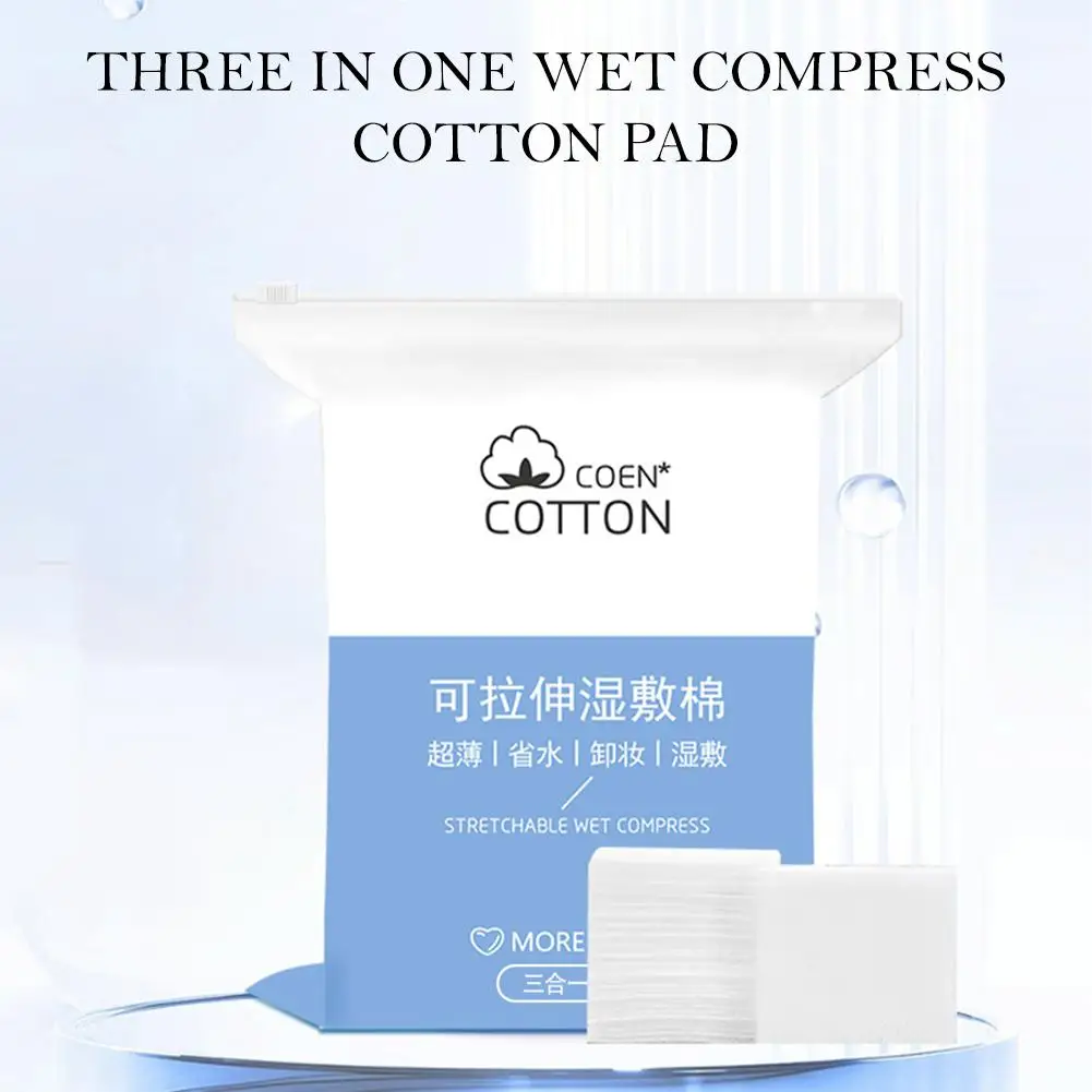 210/240Pcs Skin Care Stretchable Wet Compress Cotton Makeup Disposable Cotton Mask Cosmetic Remover Piece Elasticity Cotton A5E5