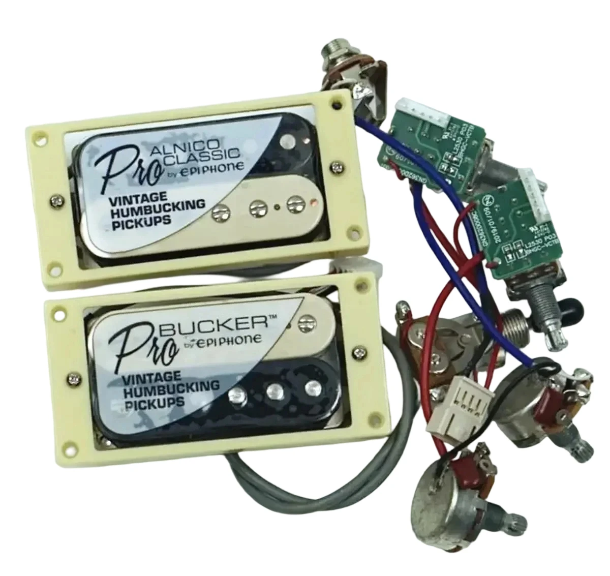 Hot Products-1 Set Original Standard PRO Electric Guitar Alnico Humbucker Pickup Nickel/Gold Cover Guitar Accessories