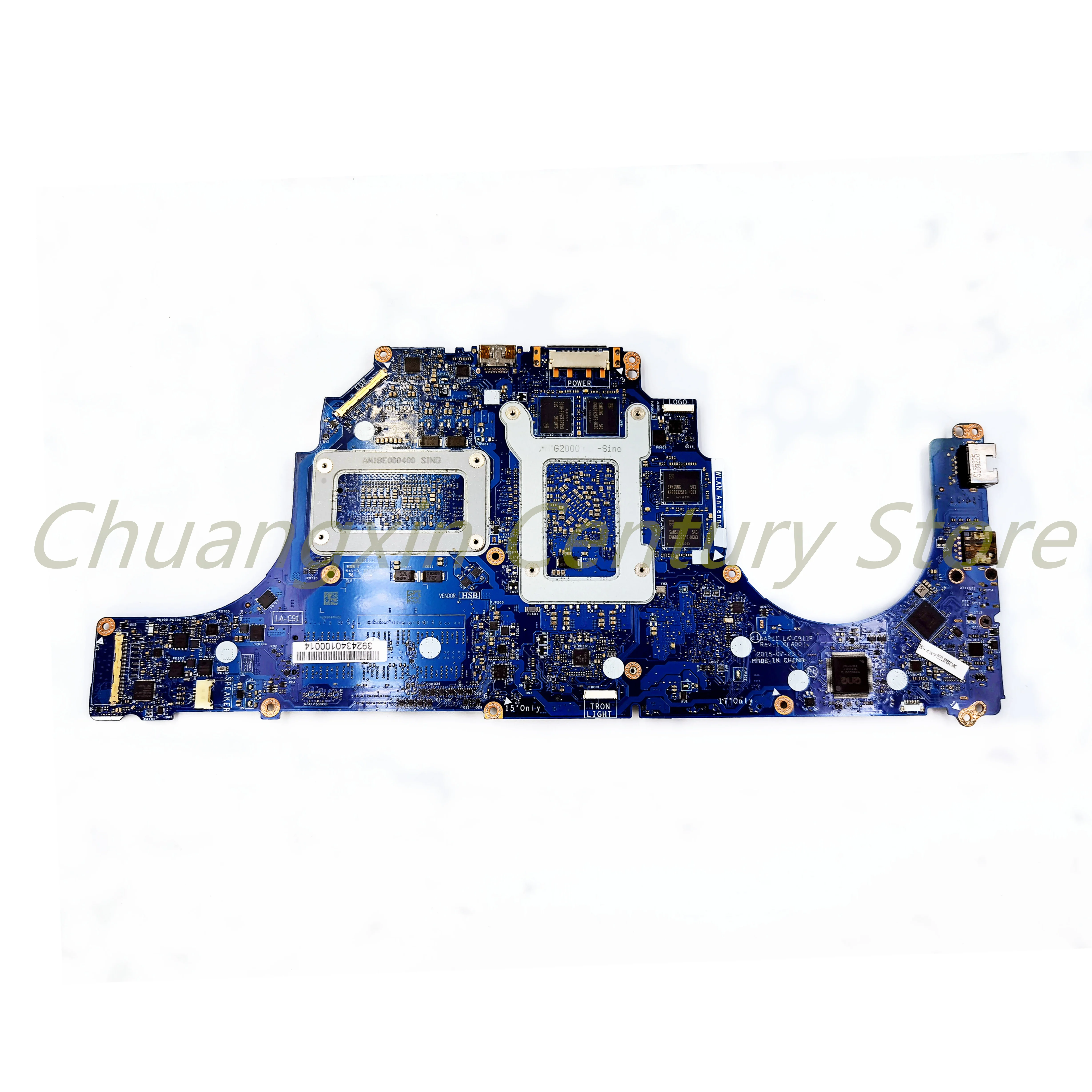 LA-C911P motherboard Suitable for Dell Alienware 15 R2 17 R3 laptop with I7-6820HK CPU R9 M395X 8GB GPU 100% test ok shipping