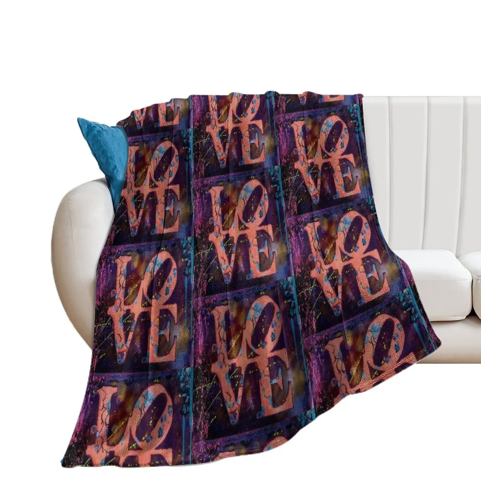 

Love After Dark Throw Blanket Cute Sleeping Bag Blankets