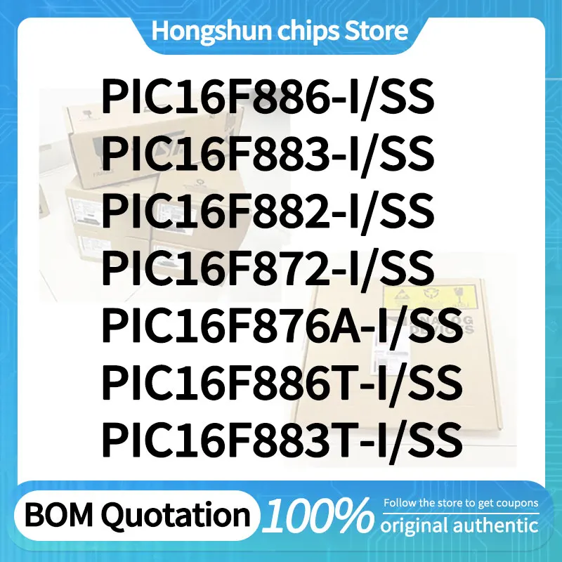 

PIC16F883 PIC16F882 PIC16F876A PIC16F886T PIC16F882 PIC16F872 PIC16F883T PIC16F886-I/SS Новая версия