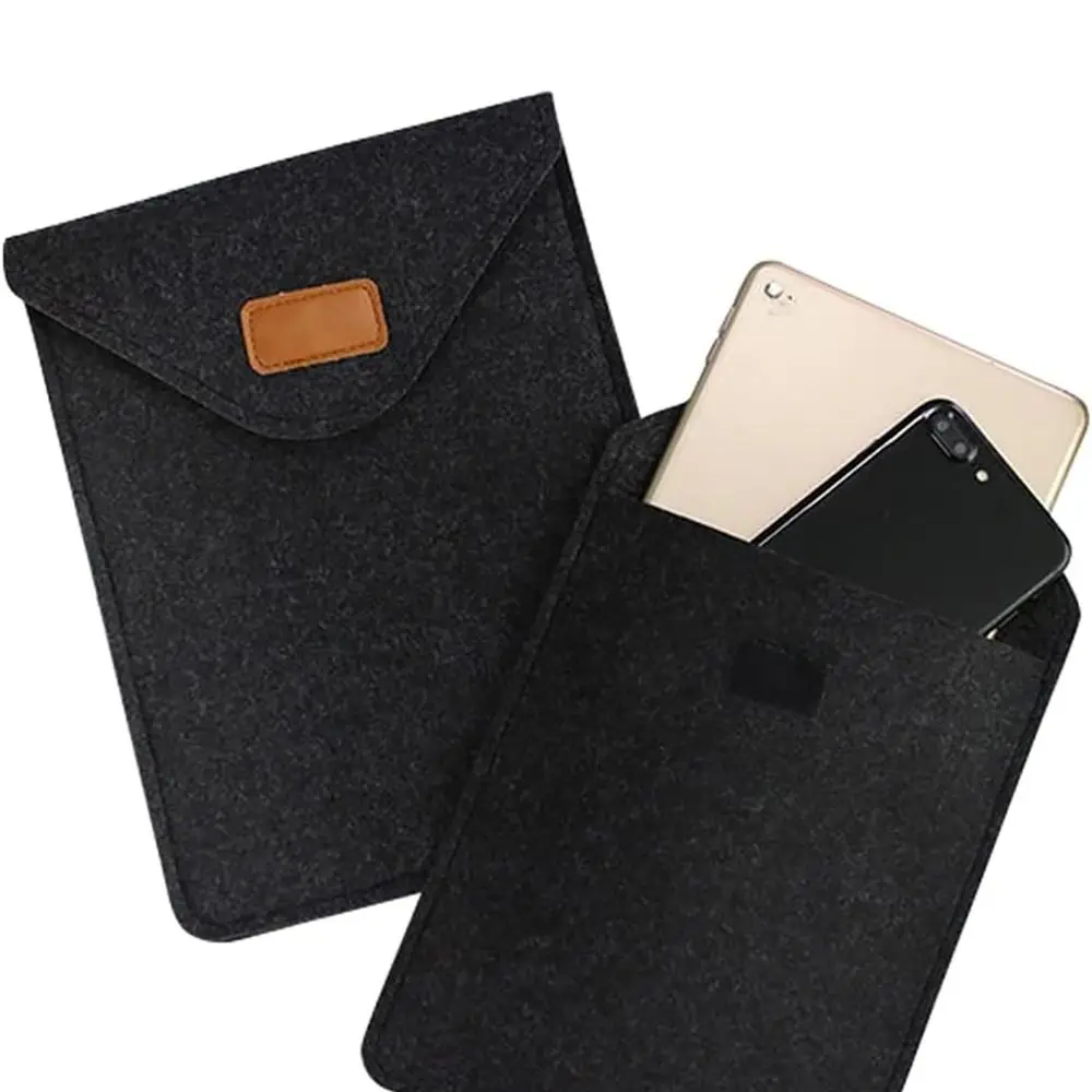 

6-11 inch Tablet Sleeve Felt Universal Document Bag Wear Resistant Ultra Thin for Kindle/Boox/Xiaomi/Samsung Galaxy Tab Fire HD