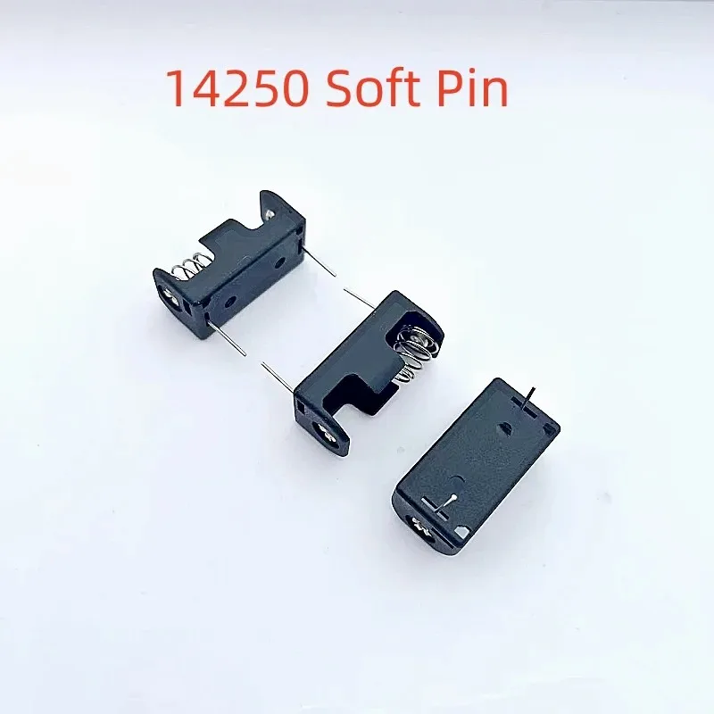 5PCS 1/2AA ER14250 SMT Battery Storage Clip Box Case Holder 3.6V With PCB Pin Solder Lead