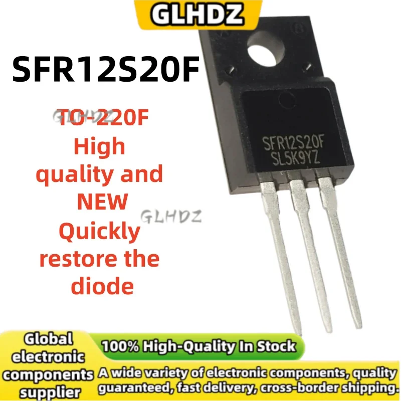 TO-220F 10-30Pcs SFR12S20F Quickly restore the diode High quality and new in stock