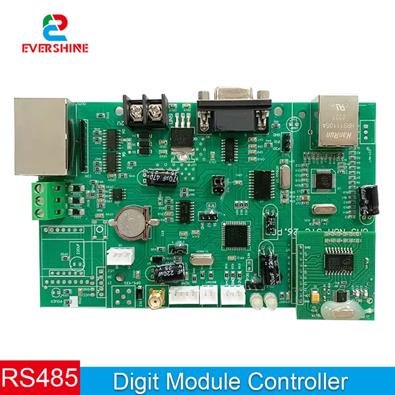RS485 Main Control Card for LED Digital Number Module Gas Oil Price Sign 12V All Size Compatible for Gas Station