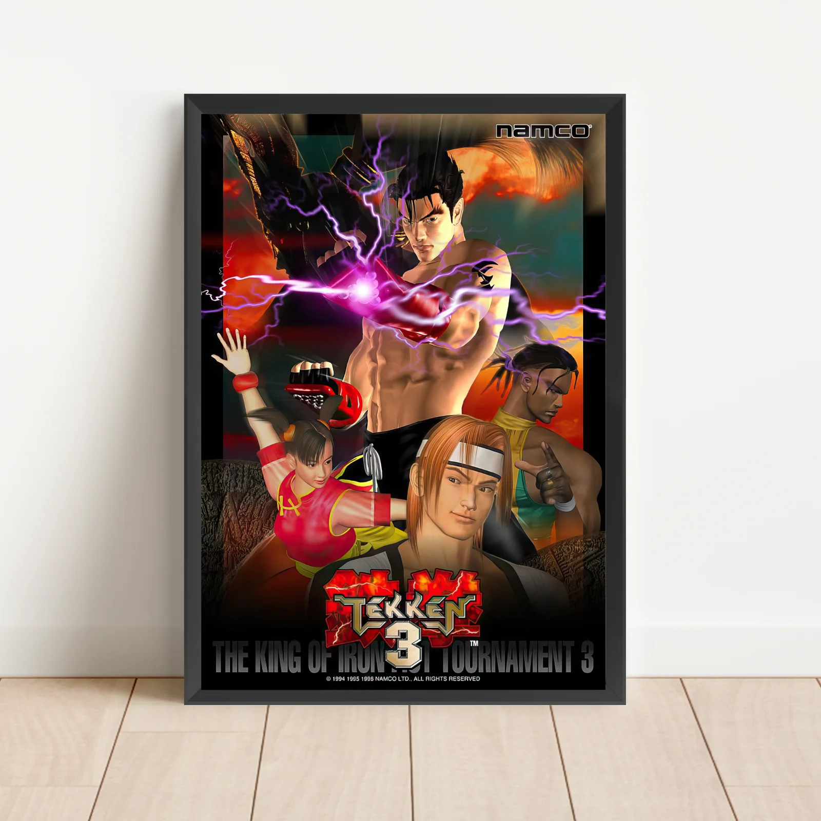 Tekken Prints Poster Print PlayStation Home Decor Game Picture Gift