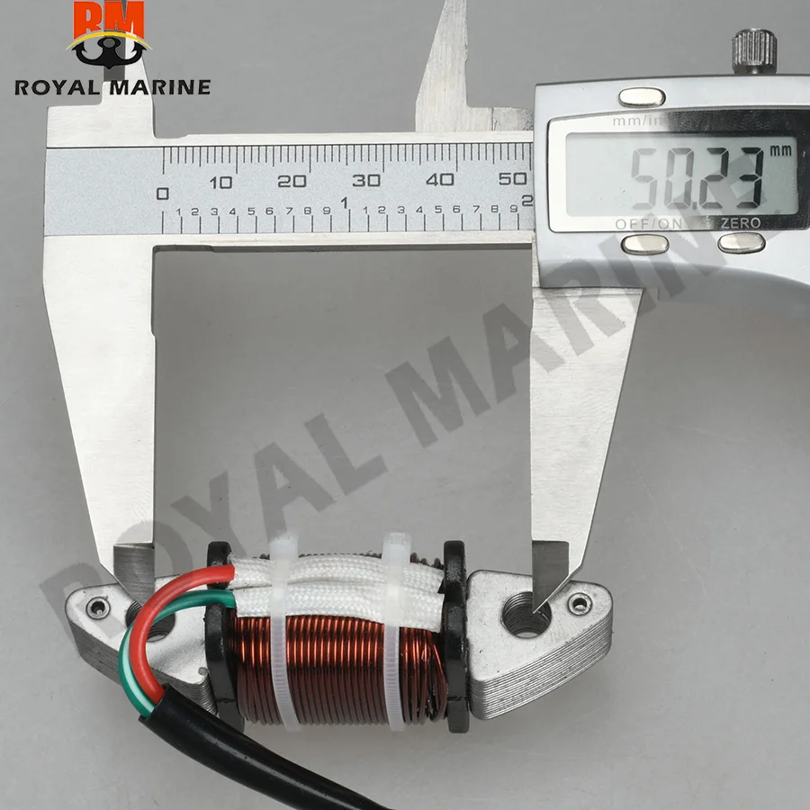 

6H2-85533-01 Катушка, освещение для подвесного мотора Yamaha 2-тактный 60HP 70HP 6H2-85533-01-00 6H2-85533 6H28553301 Детали лодочного двигателя