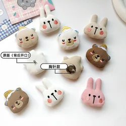 10pcs Cartoon cotton rabbit dolls patch Padded Patches Appliques For Clothes Sewing Supplies DIY Hair Decoration 10pcs/lot