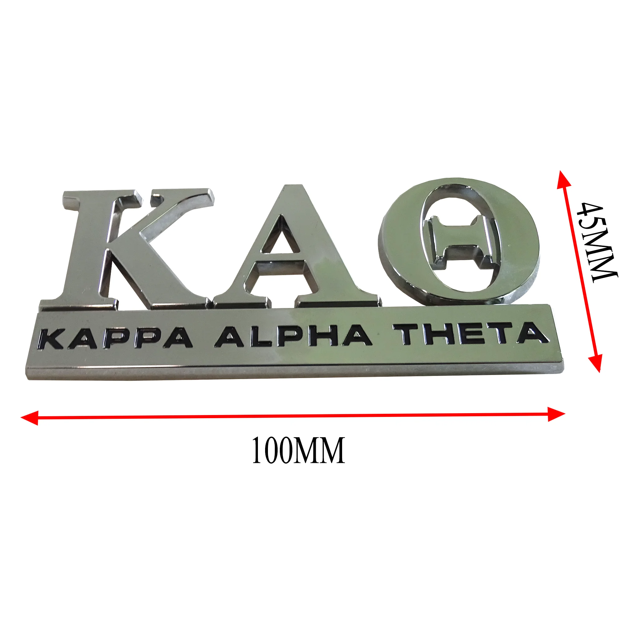 3D APA Alpha Phi Alphi Fraternity & Sorority Car Sticker Emblem Decal Auto Badge Truck DIY Logo Universal Car Accessories