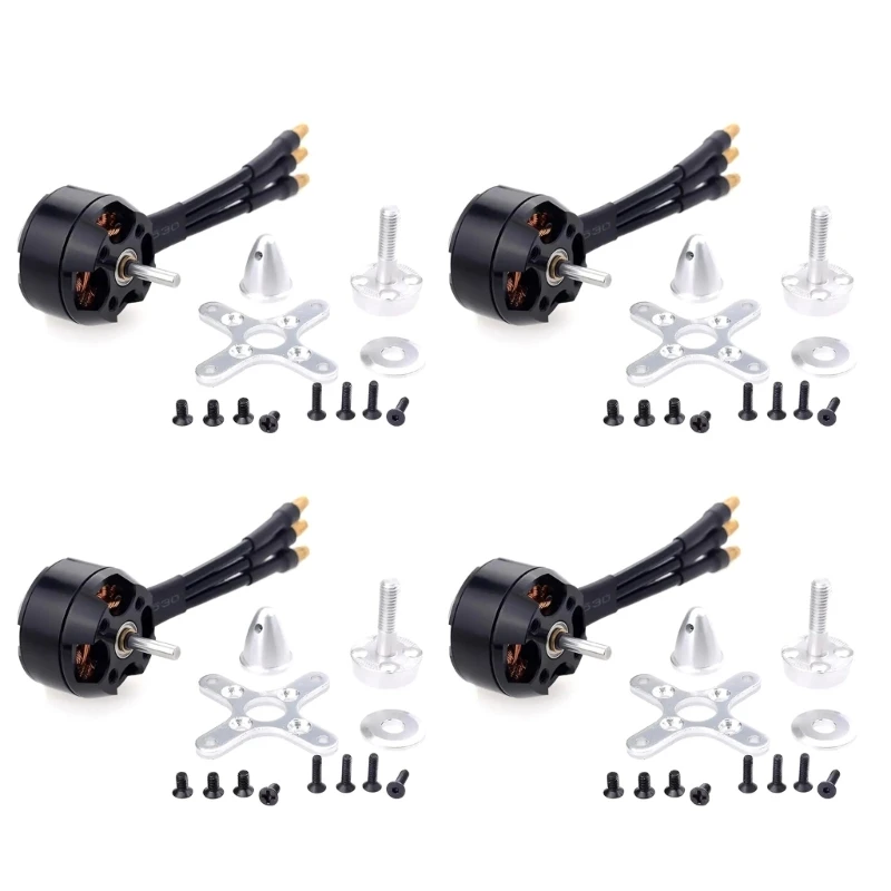 Lightweight C2822 (2204) 4 Poles Brushless Motor 1200KV/1400KV Selection For Fixed wing Aircraft and Model Aviations P9JD