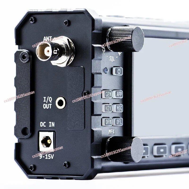 X6100 HF/50MHz Portable SDR Transceiver All Mode Shortwave Radio with Internal Antenna Tuner