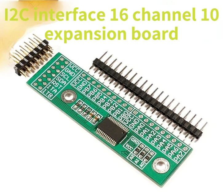 

I2C Interface 16-channel IO Expansion Module IIC Input and Output Board MCP23017-E/SS