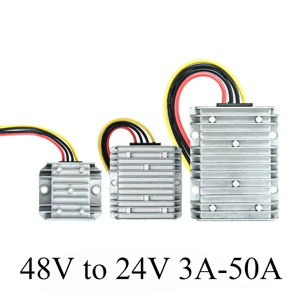 

36V 48V to 24V Regulator 30A 5A 15A 10A 20A 3A 40A DC DC Buck Converter Step Down Voltage Transformer 48V-24V DC-DC for Car