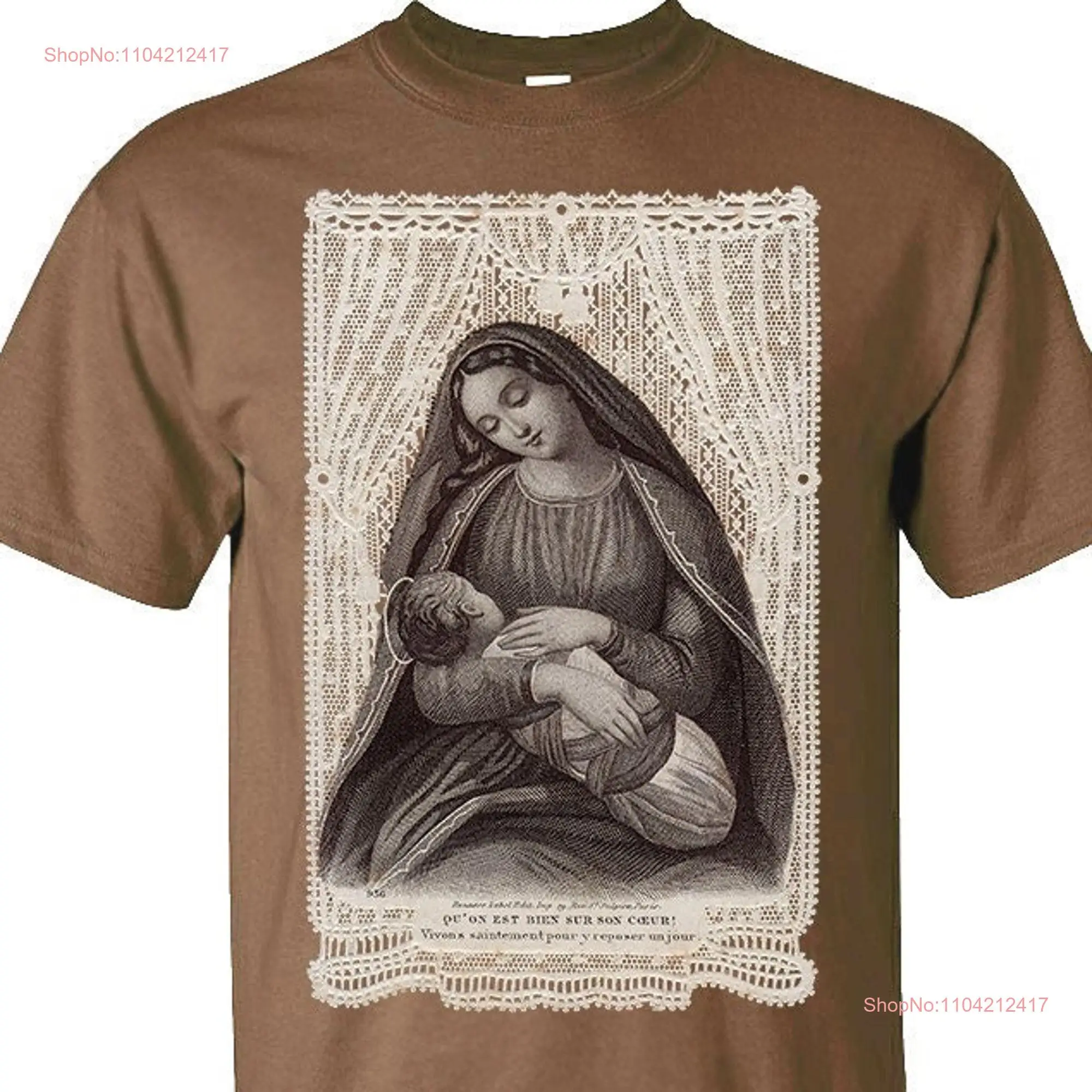 Mary Mother of God V13 DTG PRINT Men T Shirt S M L XL 2XL 3XL 4XL 5XL long or short sleeves