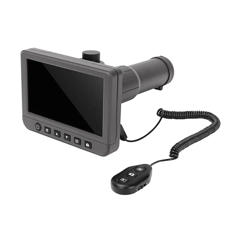 5인치 LCD 디지털 망원경 캠 50X 배율 1080P 비디오 디지털 망원경(사냥 축구 야외용 캠 포함)