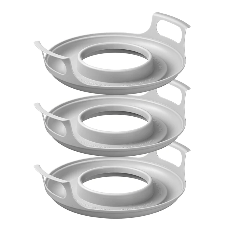 Support de bol pour micro-ondes, chariot frais avec Foy, support de transport pour bols, assiettes, repas au micro-ondes