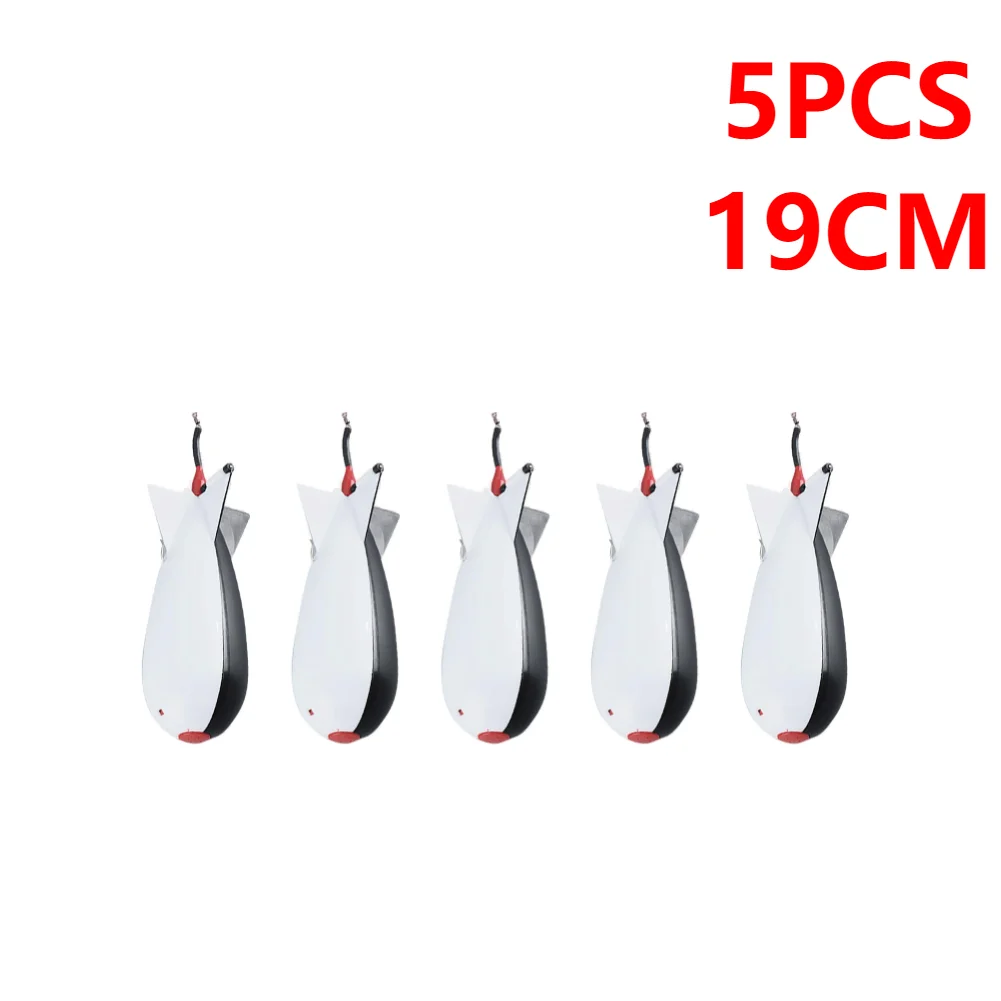 2-10pcs Carp Fishing Rocket Feeder Spod Bomb Float Lure Bait Holder Container Spomb Pellet Feeders Position Fishing Accessories image 3
