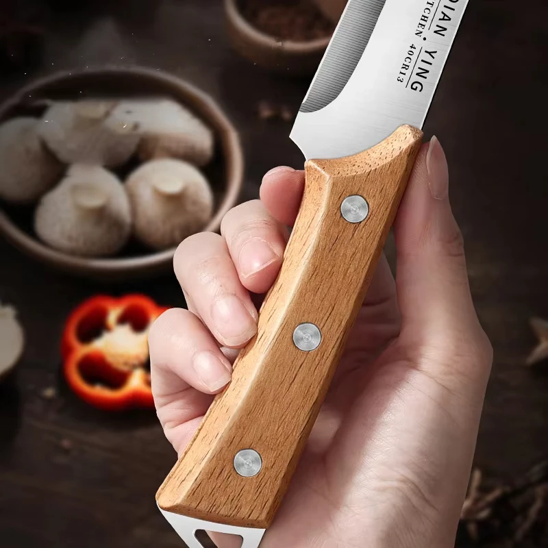 Cuchillo deshuesador de acero inoxidable de alta calidad, accesorios de cocina, cuchillo afilado especial para carnicero, para ovejas, cerdos y ganado.