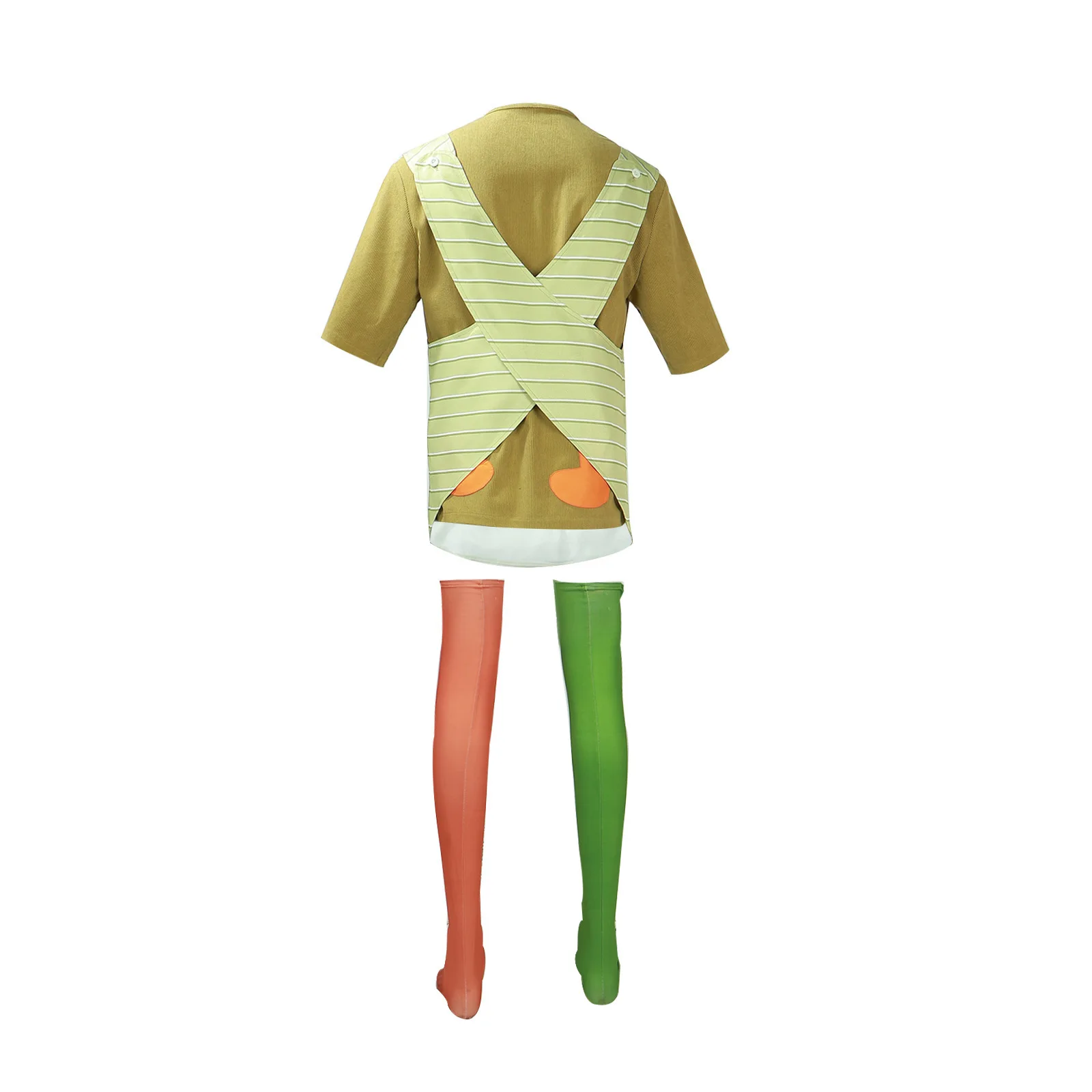 Gamba a righe Sos Set Anime Movie Cosplay loween Color Blo Calzamaglia lunga Costume etnico da donna Performance sul palco