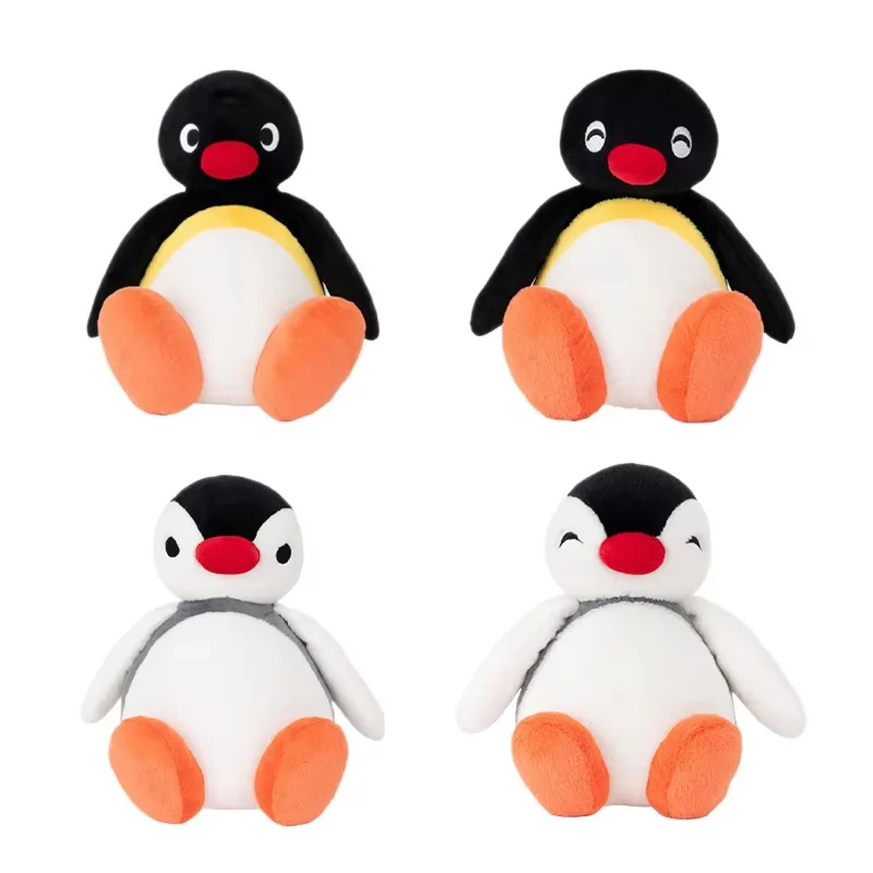 Original Classic Penguin Family Plush Dolls Soft Stuffed Animal Bag Charm Keychain Decoration Cute Trendy Toys Surprise Gifts view 6