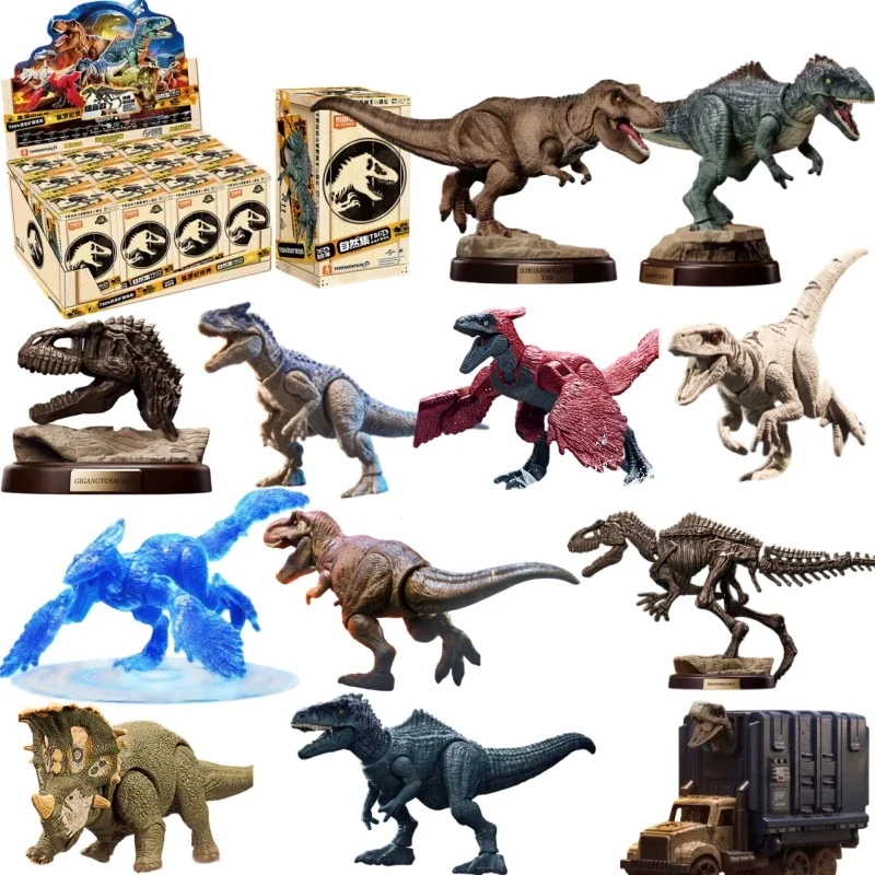 BLOKEES Original Jurassic World TS04 Jurassic Park Giganotosaurus Tyrannosaurus REX Dinosaur Assembled Model Action Figure Toy