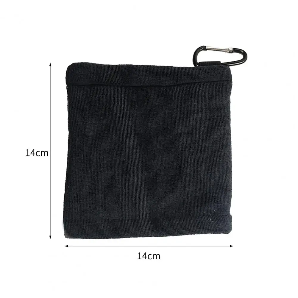 Anti-pilling Golf Club Towel Fadeless Microfiber Cleaning Kit Unique Golf Towel for Hotels