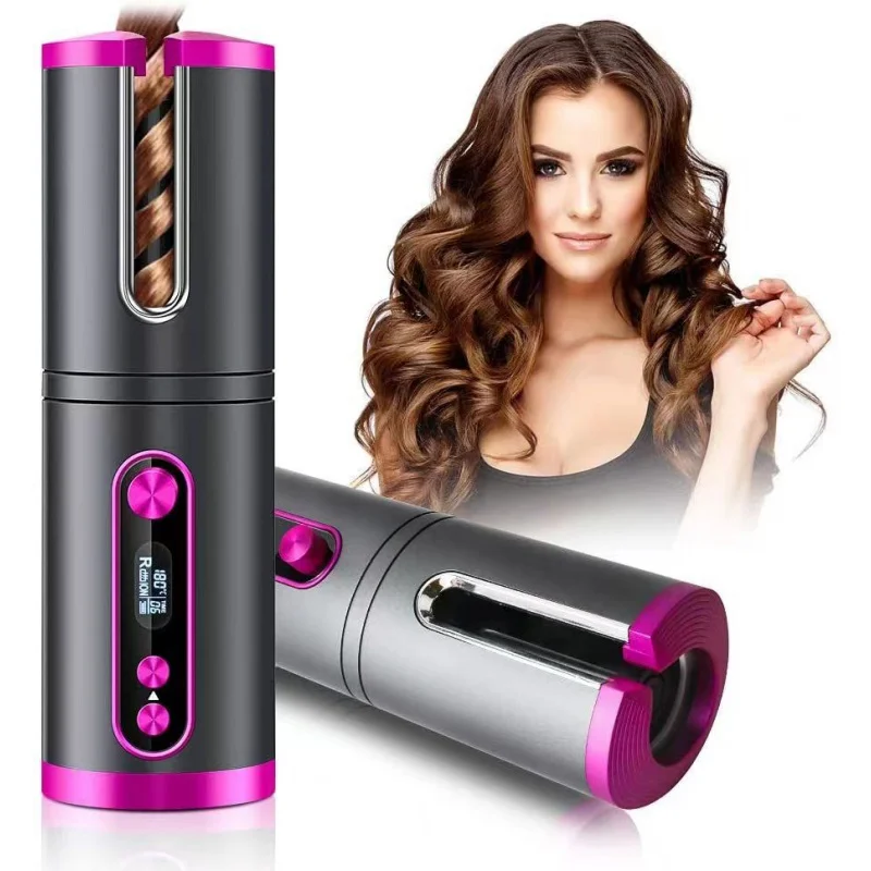 

Newest Design Electric Spiral And Styler Curling Cordless Automatic Hair