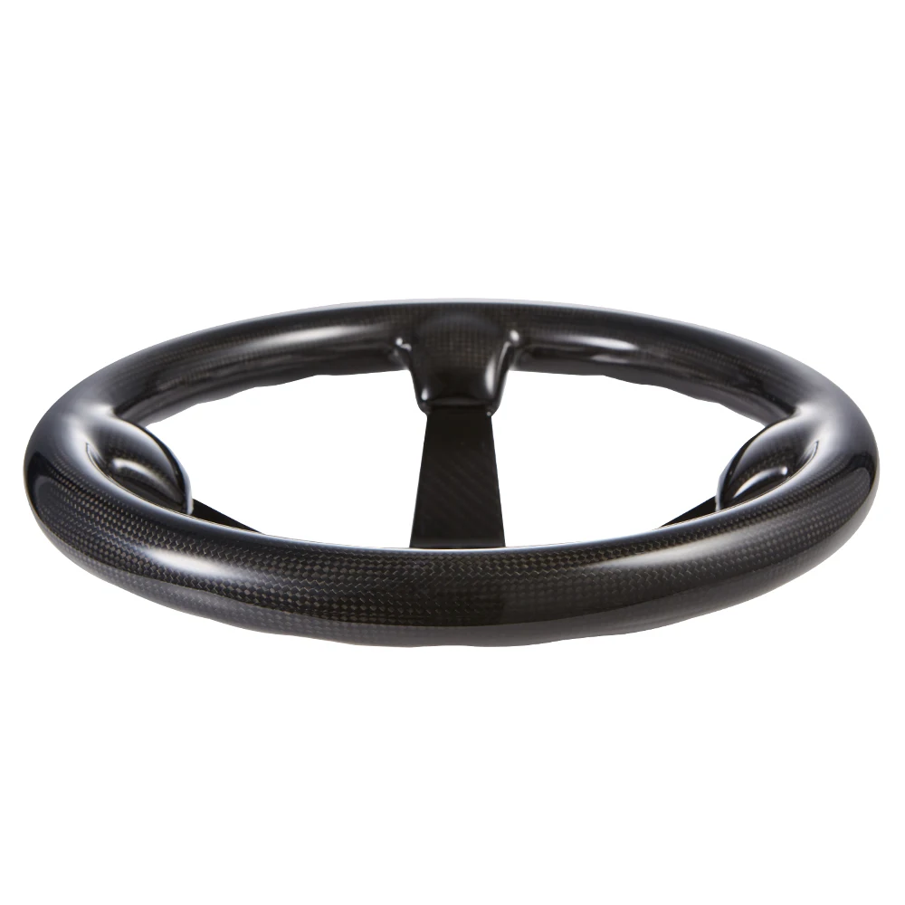 High Performance Deep Dish 100% Real Carbon Fiber 350 Mm Steering Wheel