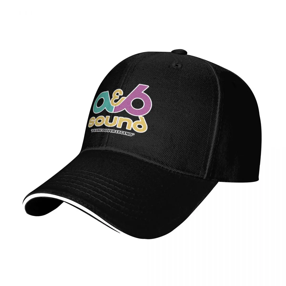 A&B Sound Record Store gear Baseball Cap Quick Dry Performance Cotton Twill Breathable Contrast Two Tone Brim