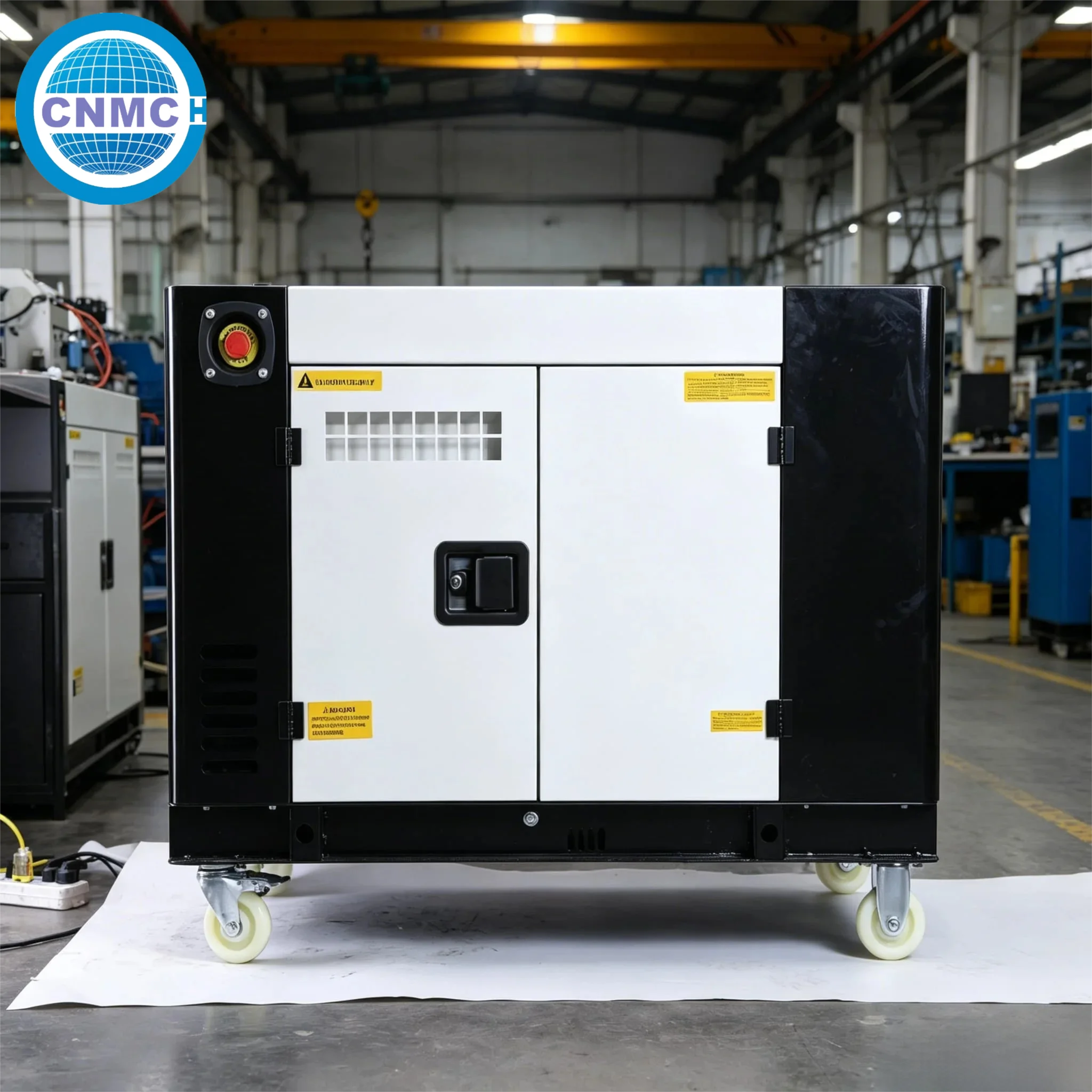 CNMC Silent Diesel Generators Set 110V 220V 380V 20KW Twin Cylinder generators for electricity Ready-to-use CE Certified