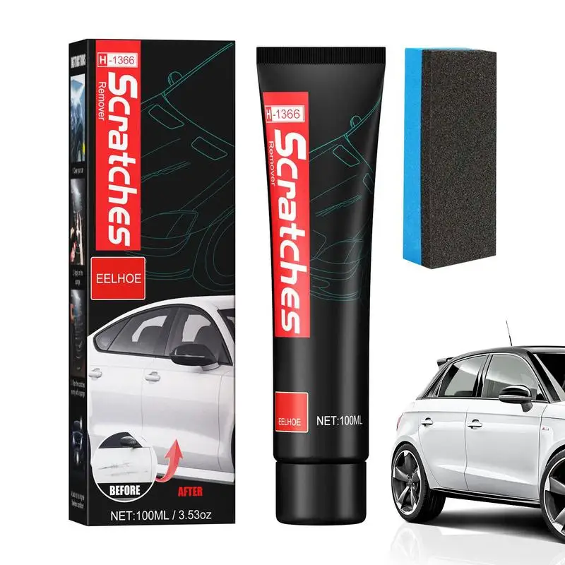 

Car Scratch Polishing Paste Auto Scratches Paste Remover Dust-proof And Waterproof Scratch Remover For Vehicles Auto Scratch