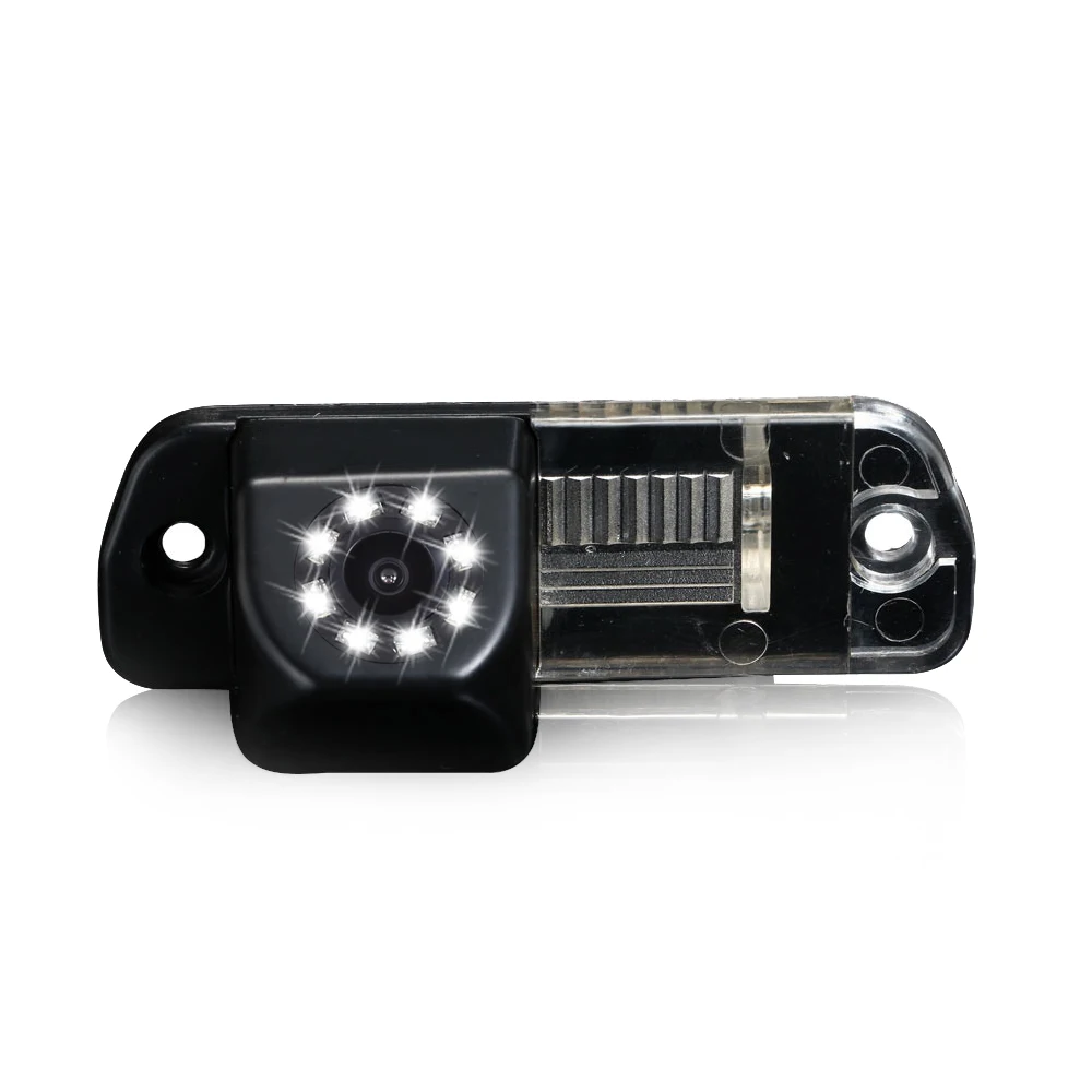 

Автомобильная камера заднего вида для Mercedes-Benz GL R-Klasse X164 GL63 GL320 GL350 GL400 GL450 GLK300 R280 R300 R320 R350 с 8 светодиодами