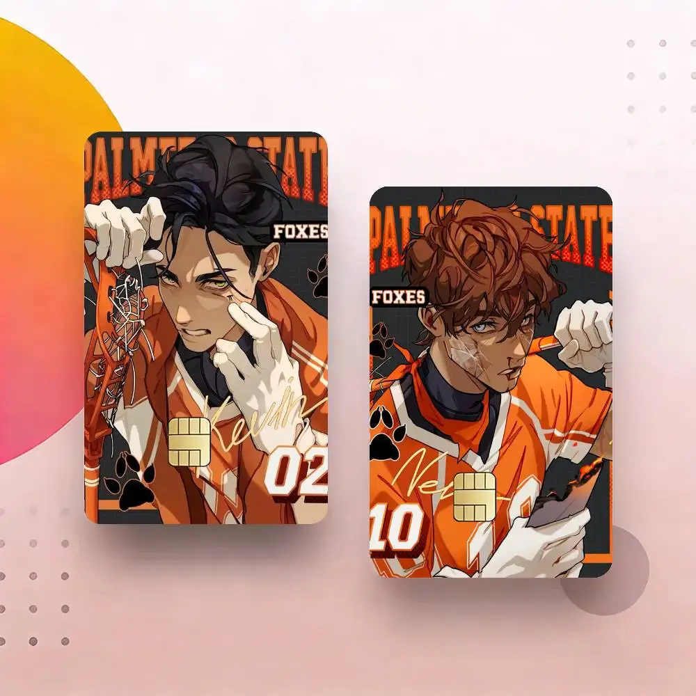 

The F-Foxhole C-Court Book Credit Card Skin Stickers For VISA Bank Bus Metro Access Card Protective Film Cover Sticker