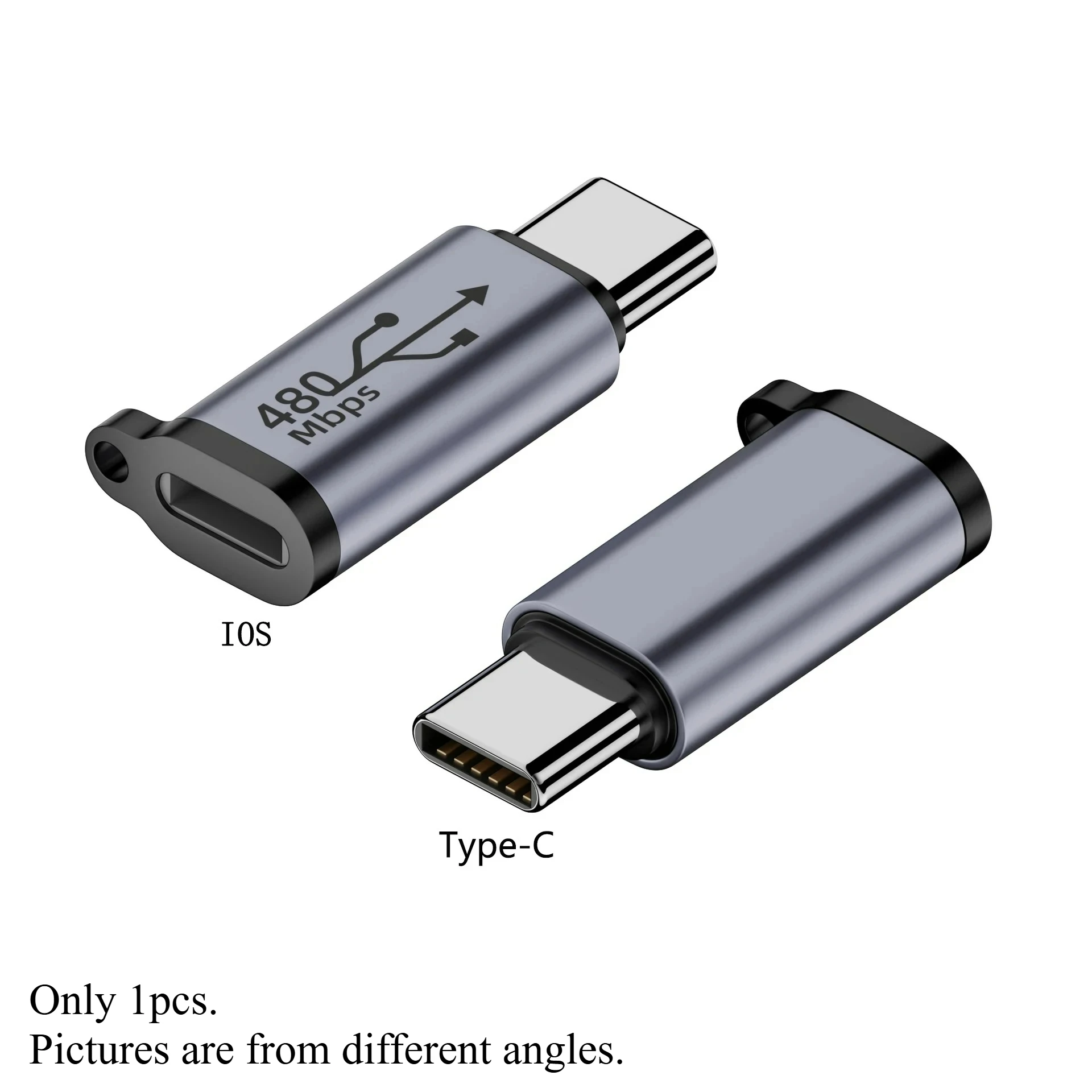 1-8 Stück USB-Typ-C-Adapter Typ C zu IOS/Micro/Mini USB Buchse auf Stecker Konverter für Xiaomi Samsung Lade- und Datensynchronisationskabel