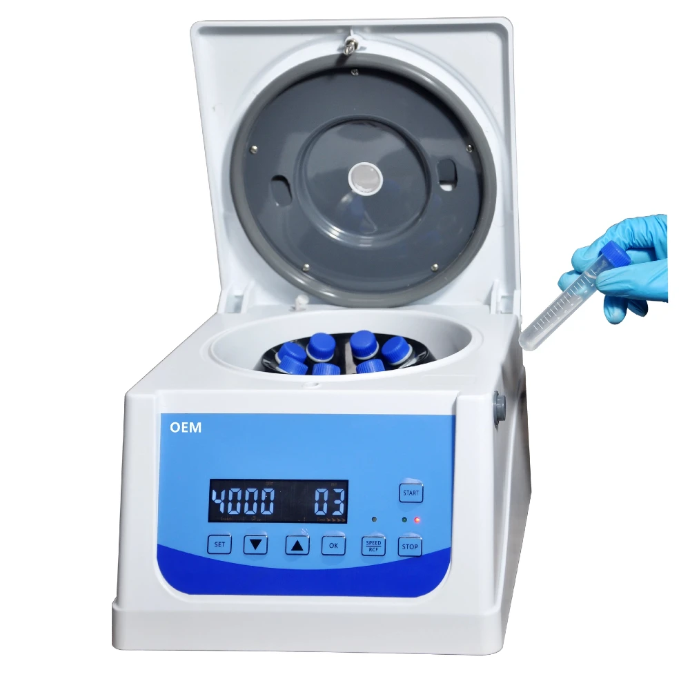 

Factory Price Low Speed Centrifuge Angle Rotor 12 Placer 10ml Hematocrit Centrifuge Bench Top Laboratory Centrifuge Machine