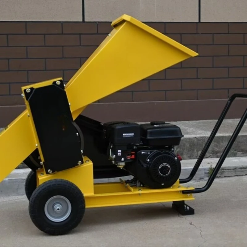 

Upgraded Wheeled Diesel Log Shredder High Output Wood Chipper for Agricultural Green Waste Centralized Processing