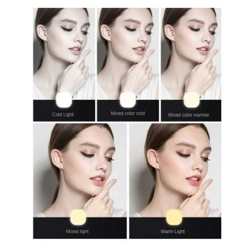 A46U LED Lamp Handheld Mini Selfie Light for Laptop Video Conference Mobile Phone Live Broadcast Fill Light Photography