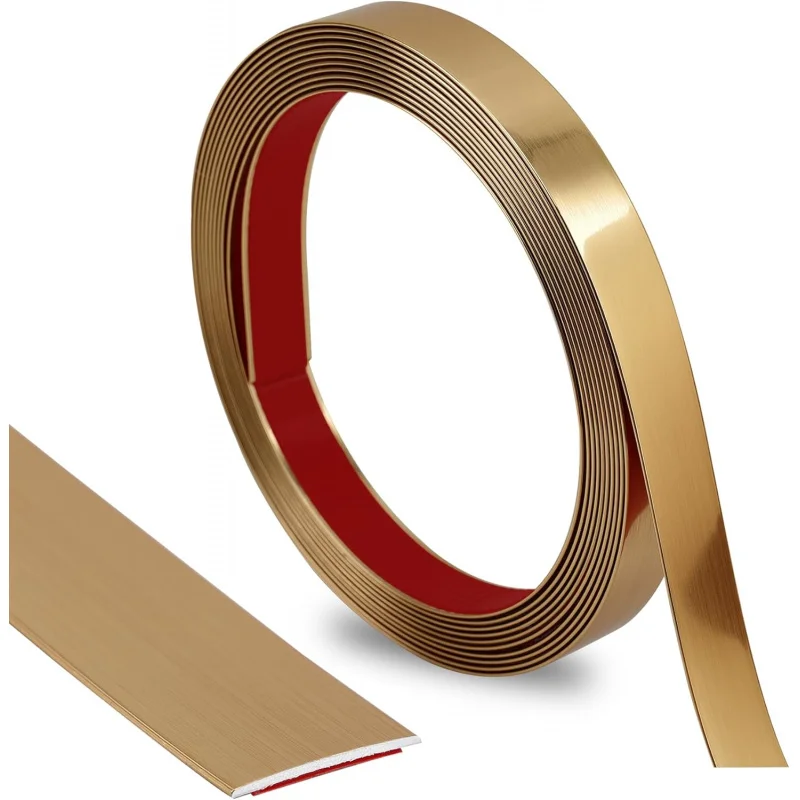 زخرفة قولبة قابلة للتقشير واللصق، بلاط حائط بشريط تزيين مرن، مرآة، خزانة، أثاث وديكور منزلي