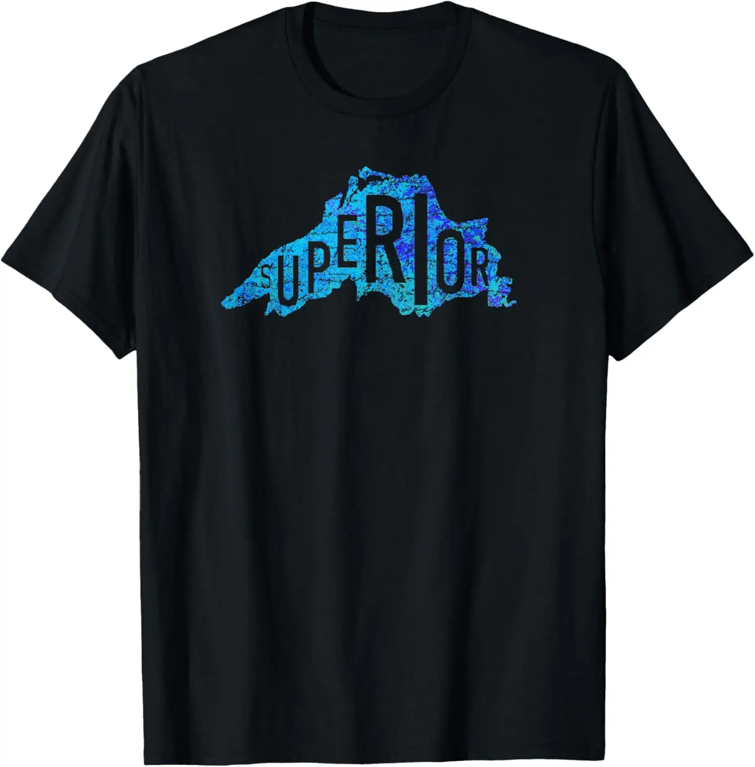 

Distressed Great Lakes Lake Superior Tee T-Shirt