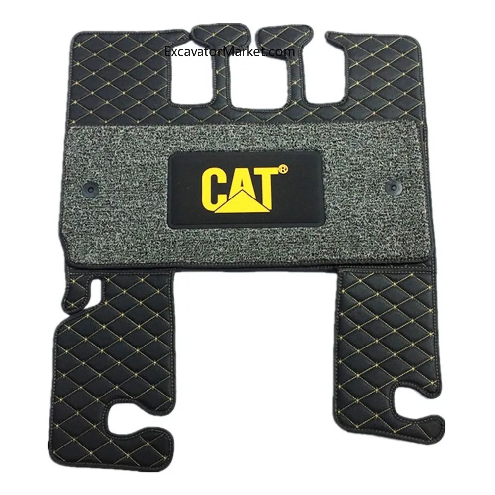 For Caterpillar Excavator Parts E312D 313 315 318 320 323 324 325 Cab Rubber Excavator Flooring Caterpillar Mat