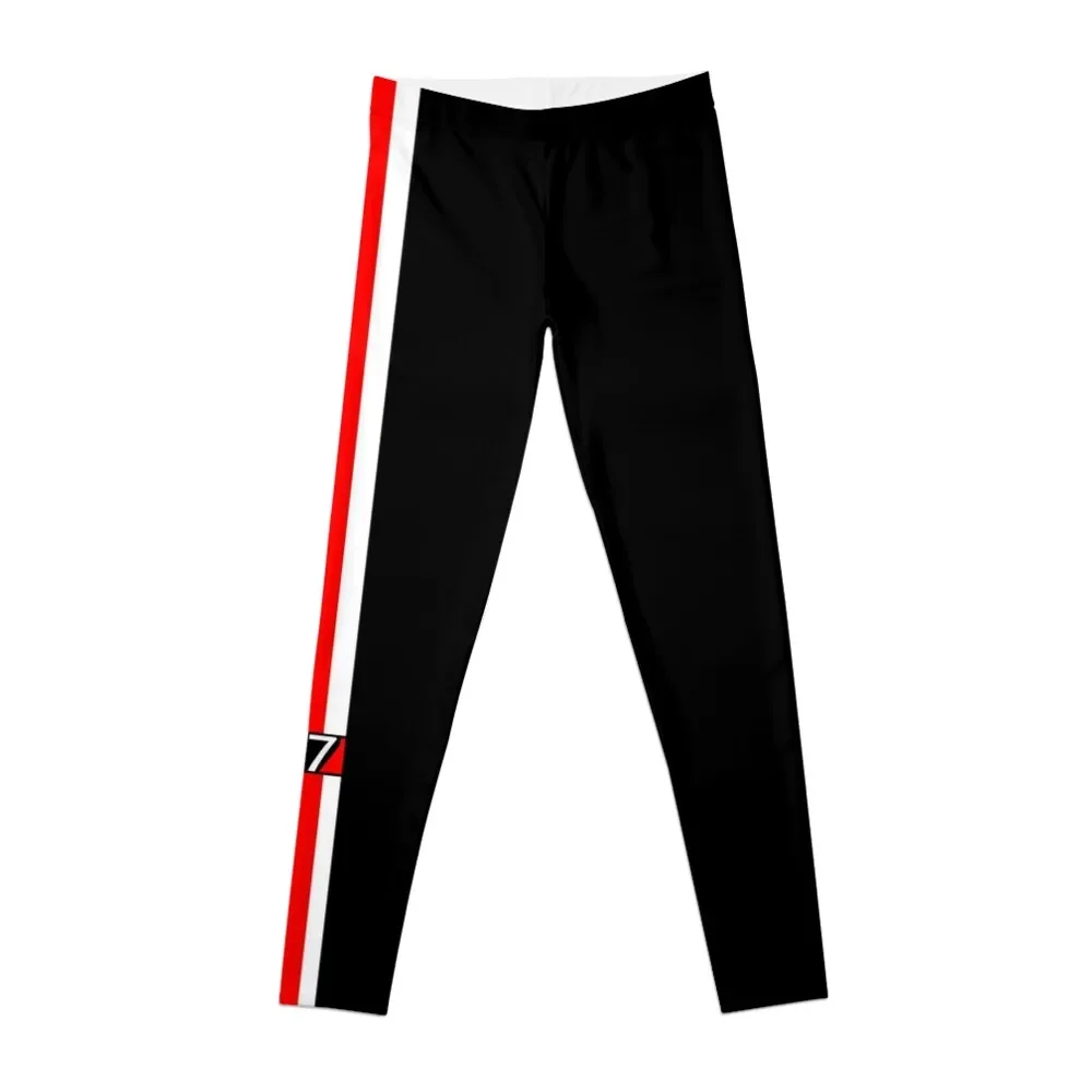 

N7 w/ White & Red Stripe Leggings sport set sports woman gym gym pants sport legging Womens Leggings
