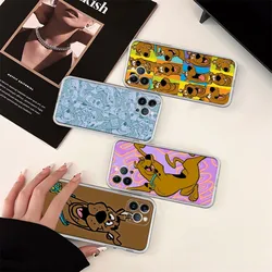 Cute cartoon anime dog Cushion Cover Silicone Soft for iphone 15 14 13 12 11 Pro Mini XS MAX 8 7 6 Plus X XS XR Cover