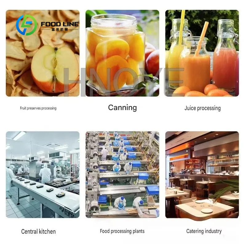 Customized Prune Plum Apricot Core Pitting Remover for Industrial Fruit Processing Automatic Fruit  Apple Peeler - view 5