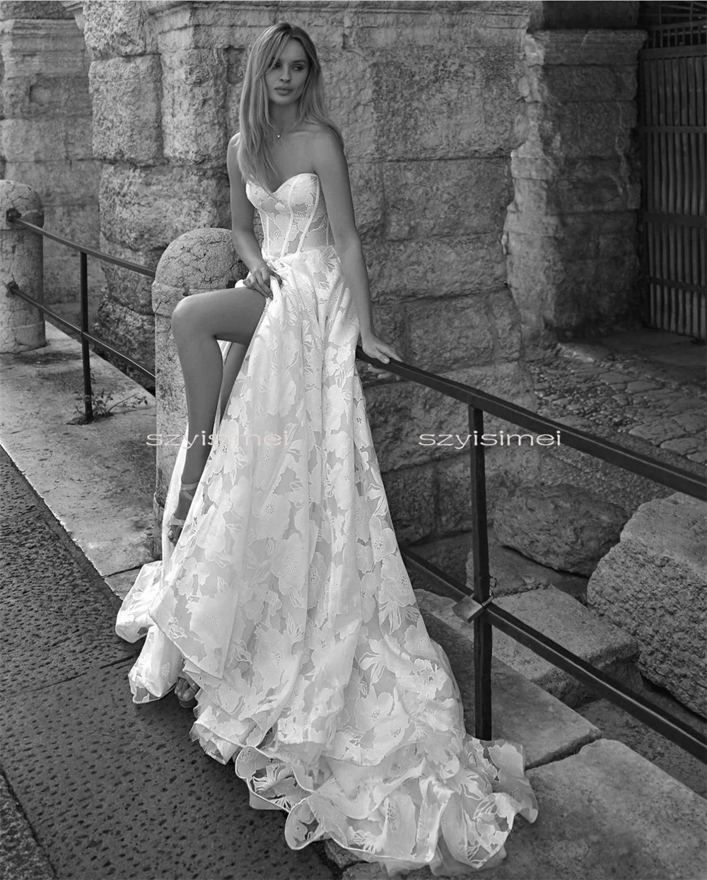 Charming Sweetheart A Line Wedding Dresses Backless Bridal Gowns Custom Made 2026 Rode De Morrie amanda novias