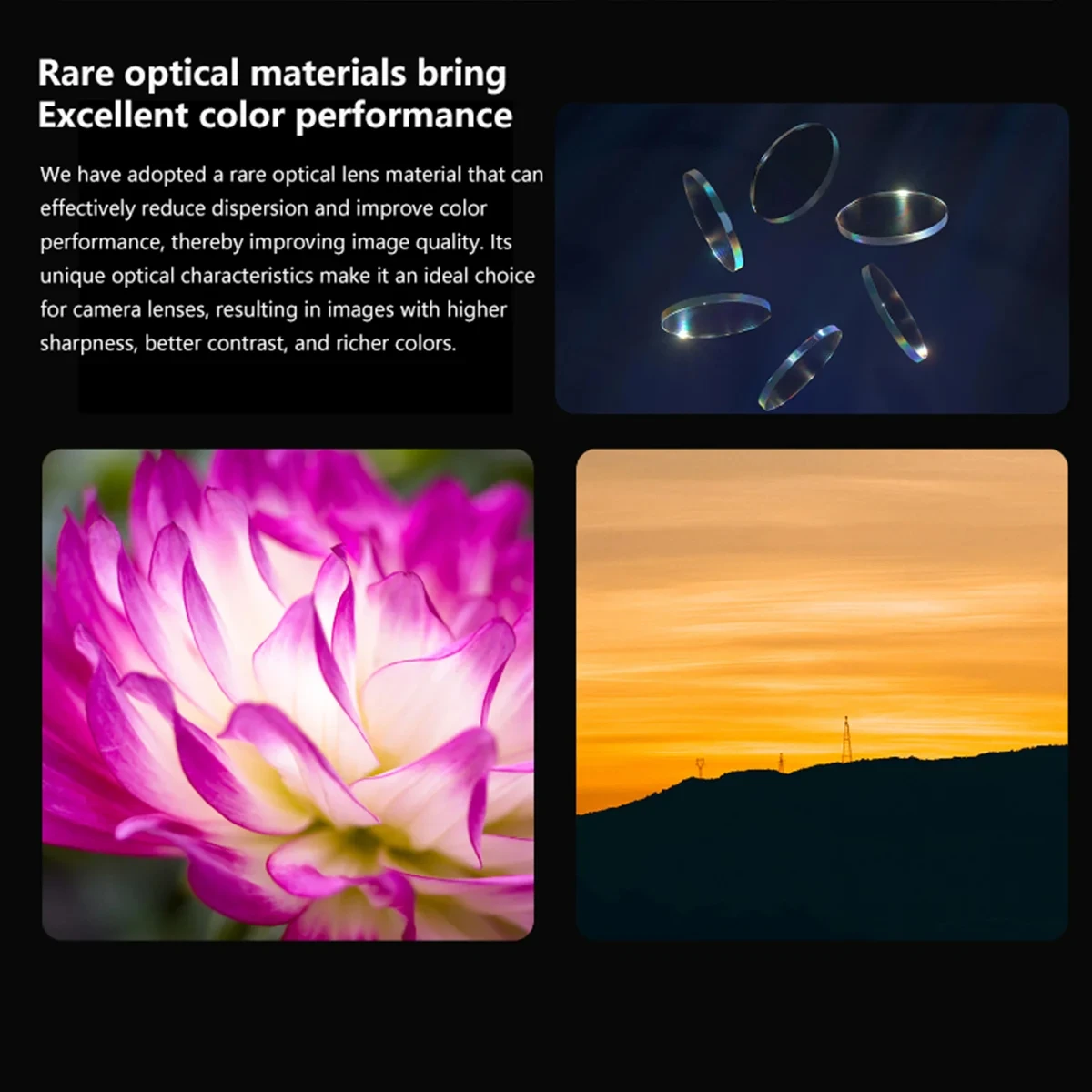 Florgear-lente macro para celular, 45mm, 75mm, 16mm, grande angular, 400mm, 1.55x, lente anamórfica, montagem em t, pro ii