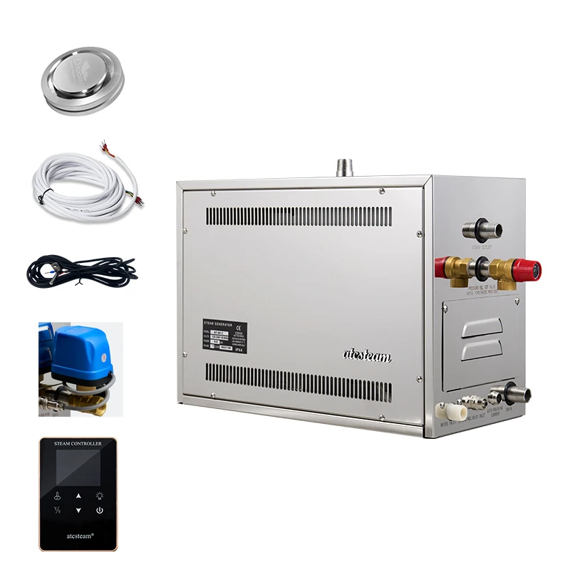 Atcsteam 4.5KW Luxury Sauna Bath Steam Generator For Hammam