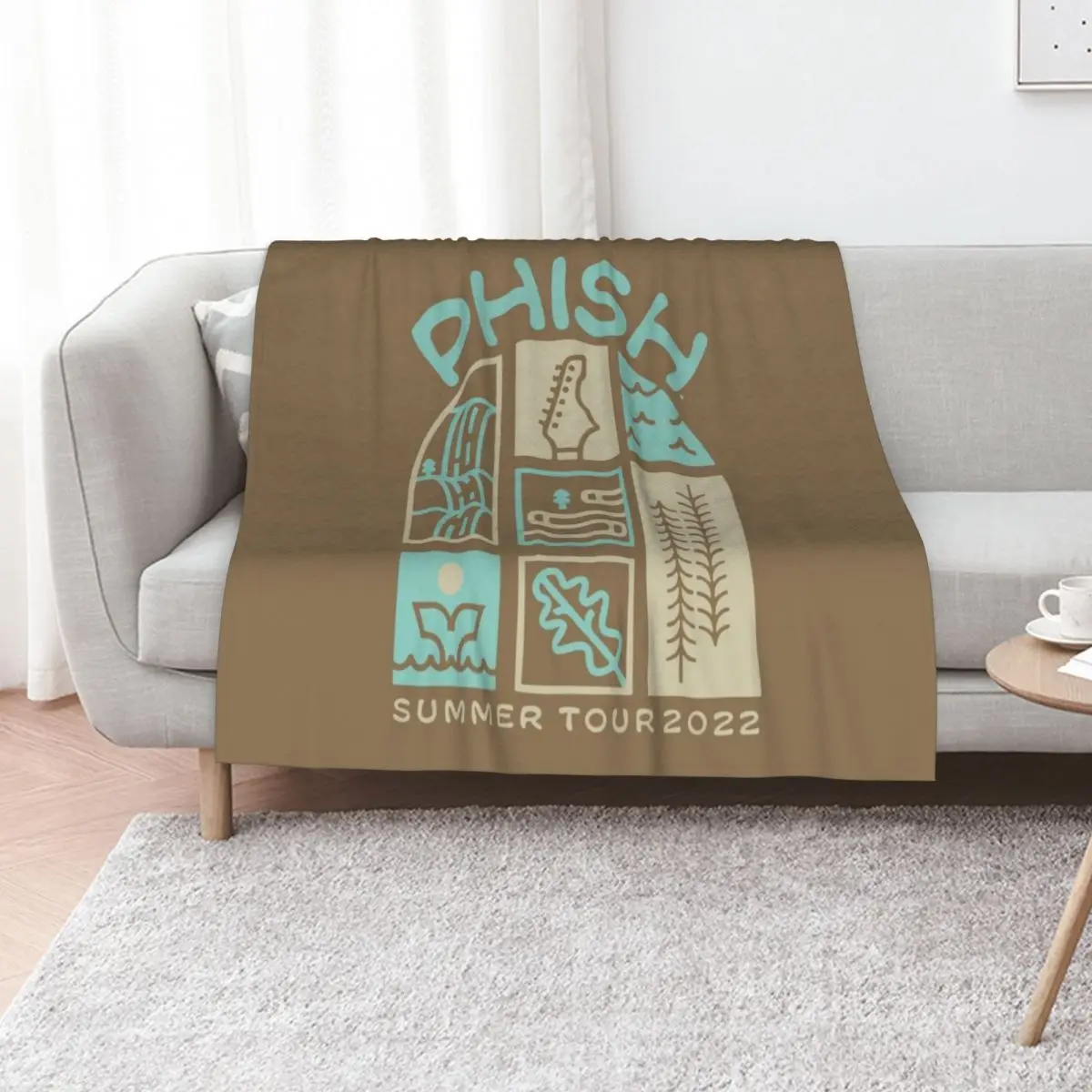

Phish Roadie Summer Tour Throw Blanket cosplay anime Thin sofa bed Blankets Sofas Of Decoration Blankets