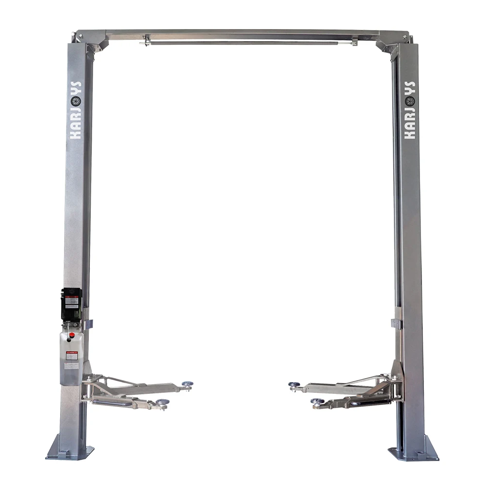 In Stock Manual Lock Release One Cylinder Hydraulic 4Ton 2 Post Car Lift