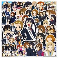10/50PCS Precious Memories K-ON Doodle Cartoon Japanese Manga Anime Cute School Decoration Waterproof Sticker Kids Toy
